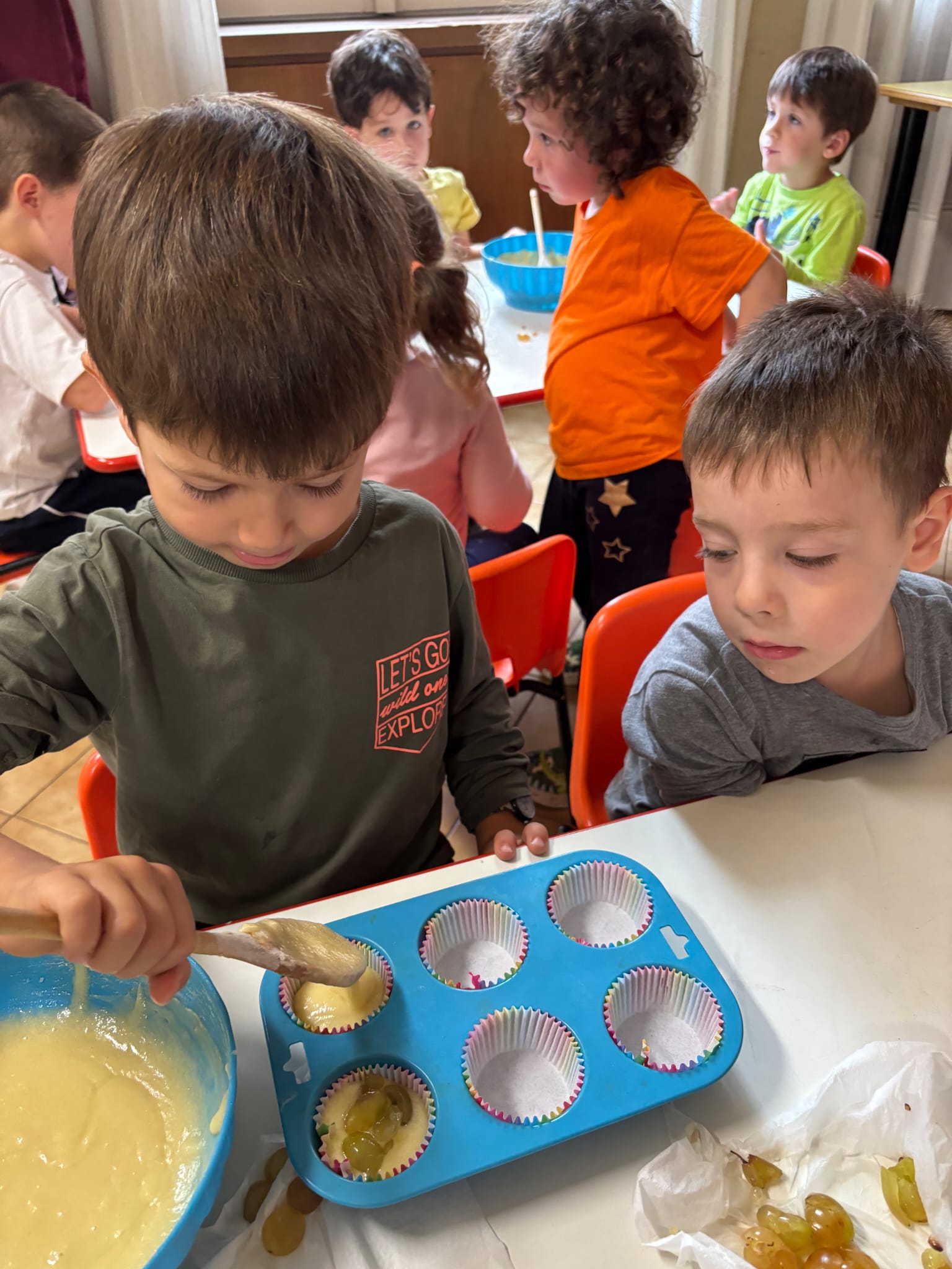 Dalla vendemmia ai muffin all’uva: i Leprotti in cucina con Shona!